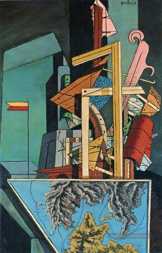  realisme - mélancolie du département 1916 Giorgio de Chirico surréalisme métaphysique